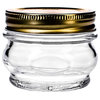 Orto Canning Jar With Lid 7.5 Oz, Set of 6