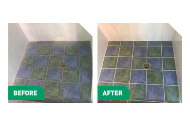 Shower Regrout & Tile Over Tile Service