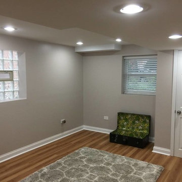 Cozy Basement in River Grove, IL.