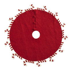 PEPPERMINT TREE SKIRT - NEW - Christmas Tree Skirts