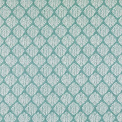 TALISMAN AQUA - Upholstery Fabric