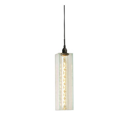 Clear Long Bathroom Pendant - Pendant Lighting