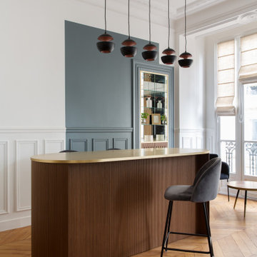 Rénovation clef en main pour appartement haussmannien Paris 16