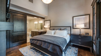 Transitional Mountain Penthouse - Master Bedroom