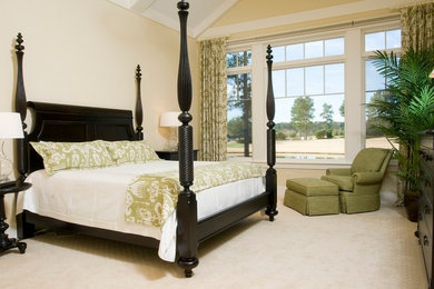 Example of a classic bedroom design in Other