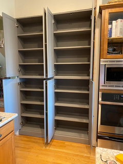 Anyone do a 12' depth pantry cabinet?