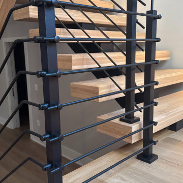 Project #147 | Modern Staircase with Seattle Style Stringer