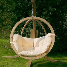 Contemporary Outdoor Lounge Chairs Globo Hanging Chair