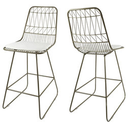 Transitional Outdoor Bar Stools And Counter Stools by GDFStudio
