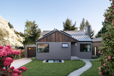Inspiration for an exterior home remodel in Seattle