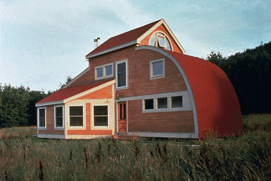 Exemple d'une maison craftsman.