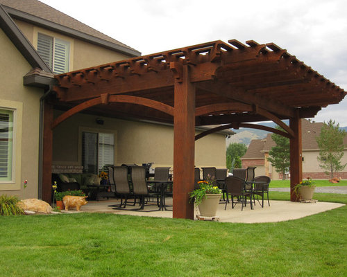 Massive Oversized Pergola For Outdoor Family Entertaining