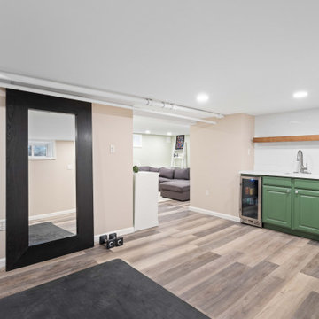 Maplewood New Jersey Basement Remodeling