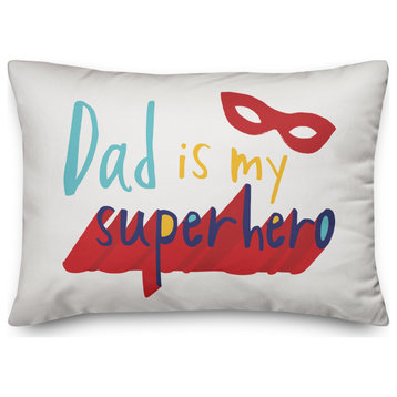 Superhero Dad 14x20 Spun Poly Pillow
