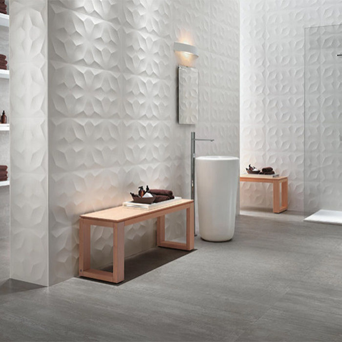 3D Tiles in Bathroom