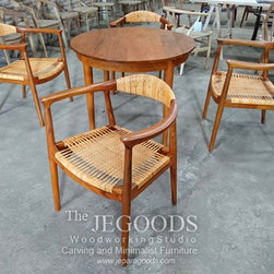 PP501 Wegner Cane Chair - Dining Chairs