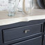 London Mahogany and Teak Wood 3-Door Sideboard, 3 Drawers