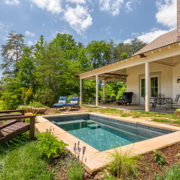 Plunge Pool and Farmhouse
