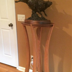 Custom Display Pedestal - Plant Stands And Telephone Tables