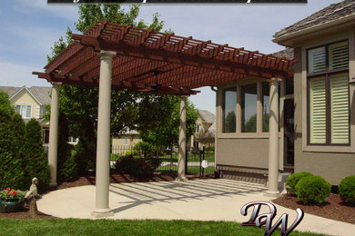 Pergola built in Overland Park, Kansas