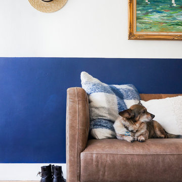 My Houzz: Minimal Meets Boho Style in a 570-Square-Foot Rental