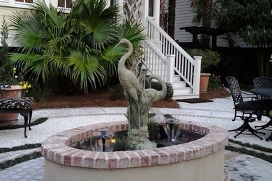 Fountain at a private residence