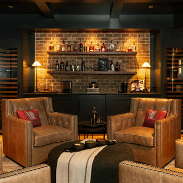 Stunning Basement with Secret Rooms