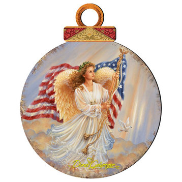 American Angel Ornament Ball