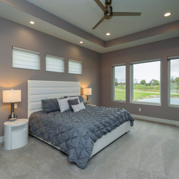 Contemporary Modern 2 Story Plan #57916