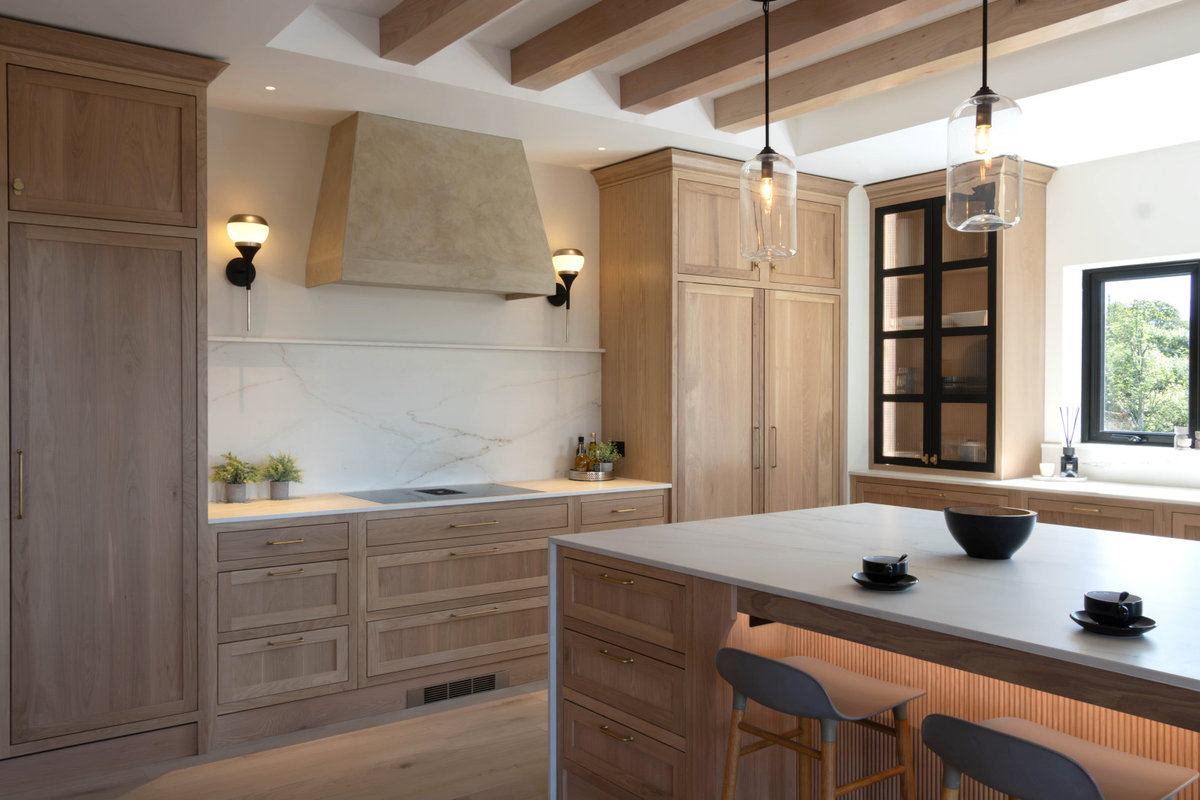 Fawn Oak and Dekton Rem Kitchen