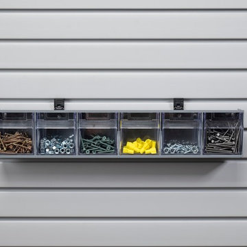 Hardware Organizer for Custom Garage Slat Wall
