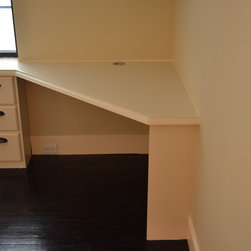 Custom Corner Desk - Desks And Hutches