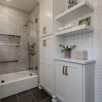 White Master Bath