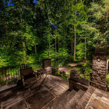 Back Patio Lighting on Belle Meade Estate