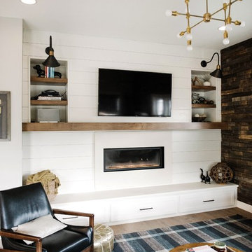 Modern Farmhouse Fireplace