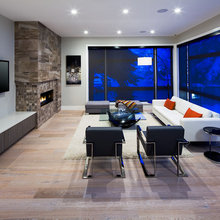 Blue and Black House