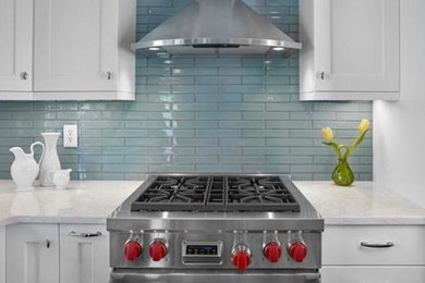 Example of a kitchen design in Edmonton