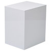 22" Pencil, Box, Storage File Cabinet, White