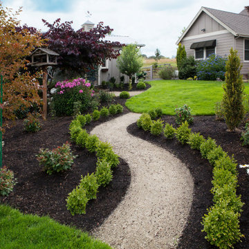 Traditional Northwest Garden Style, Ridgefield, WA Residence