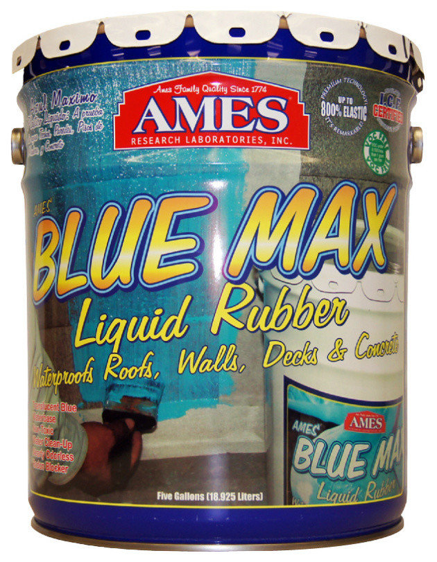 Ames® Research BMX5RG Regular Grade Blue Max™ Liquid Rubber, 5 Gallon