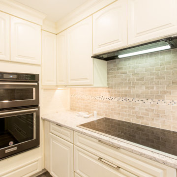 Traditional White Kitchen in Harlesyville, PA