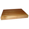 Hand-Made Hard Maple Cutting Board, 12"x12"x2"