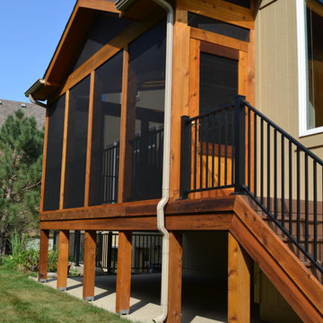 Cedar and Composite Deck
