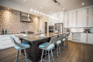 Kitchen - contemporary kitchen idea in Other