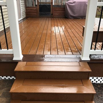 Trex Deck with Trex Benches
