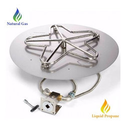 Round Flat Pan Match Light Ignition Kit - Fire Pit Accessories