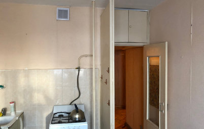 До и после: Квартира с мотивами кантри и невысокими потолками