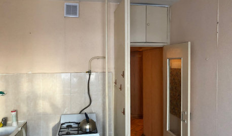 До и после: Квартира с мотивами кантри и невысокими потолками