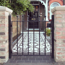 front garden and path