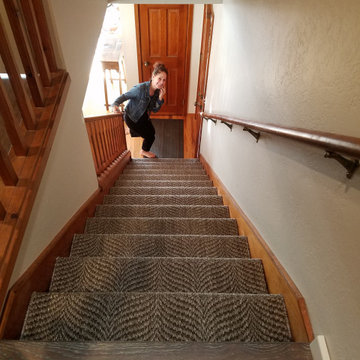 Upstairs hardwood